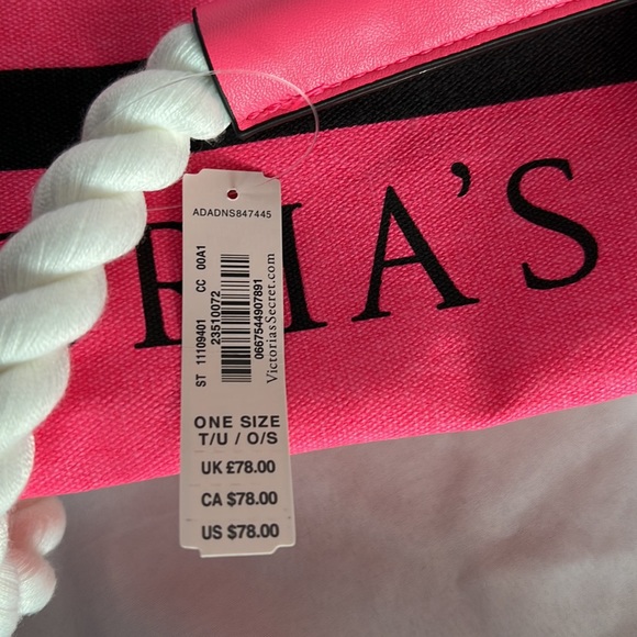 NWT VICTORIA SECRET beach tote - Picture 4 of 5